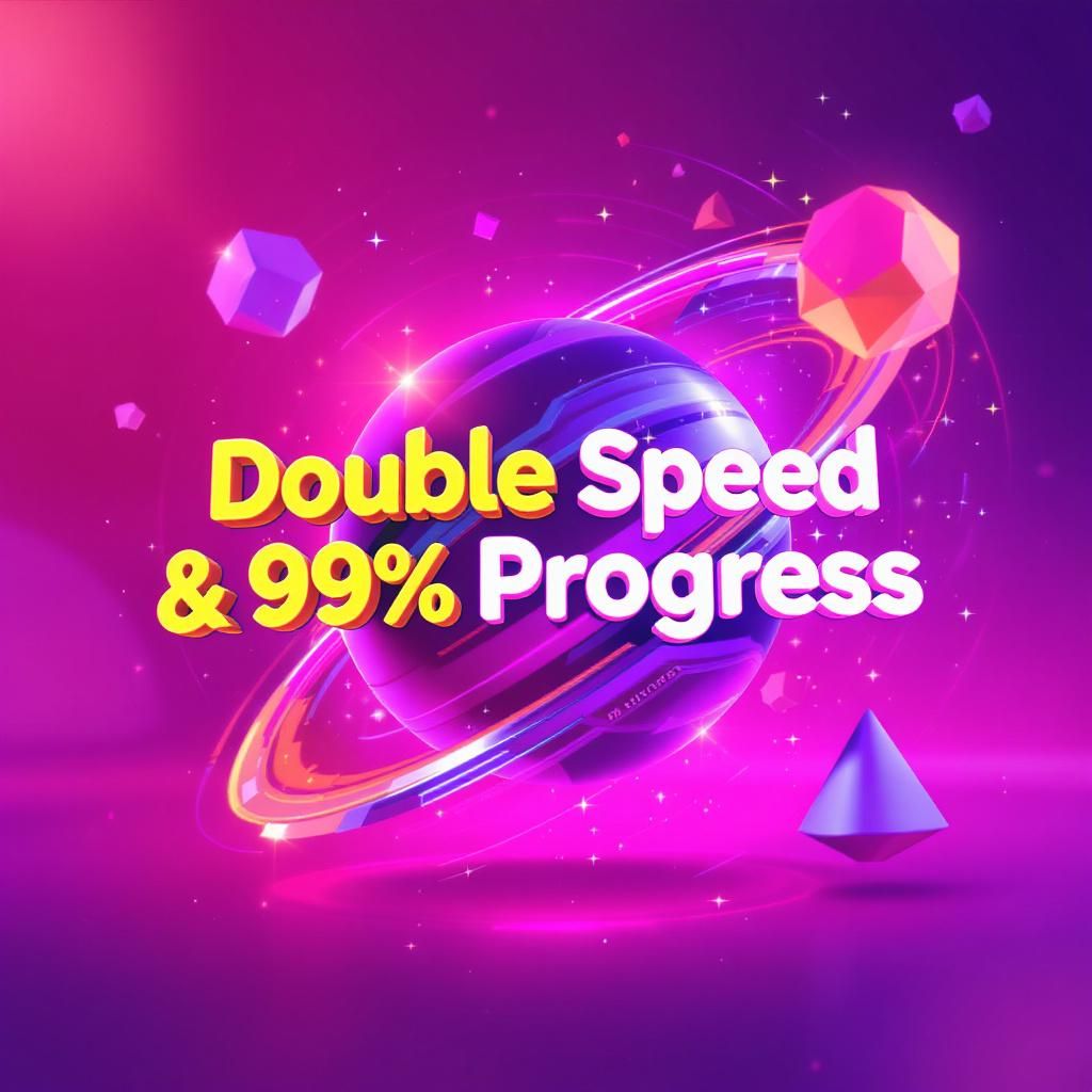 Double Speed & 99% Progress Double Speed & 99% Progress